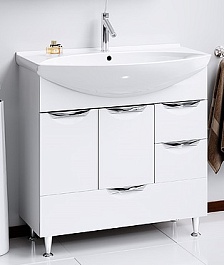 Aqwella Тумба для умывальника Лайн 85 – фотография-1