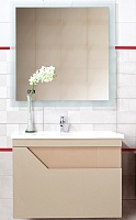 Бриклаер Мебель для ванной Брайтон 80 (Комо) глиняный серый