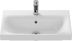 Runo Тумба с раковиной Капри 60 подвесная белая – фотография-4