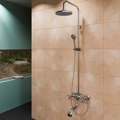 Mixline Душевая стойка 530036 хром – фотография-2