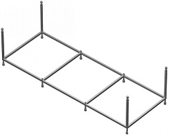 Roca Монтажный набор для ванны Genova-N ZRU9302895 – фотография-1