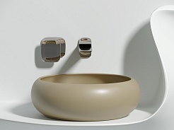 Ceramicanova Мебельная раковина Element 36 CN6050MC капучино матовый – фотография-6