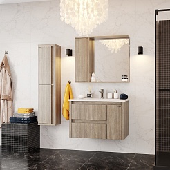 Onika Тумба под раковину Амара 85.13 подвесная баменда – фотография-5