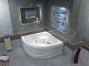 Bas Акриловая ванна Хатива 143x143 гидромассажем – картинка-7