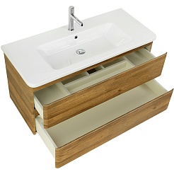 BelBagno Тумба под раковину Albano-Cer 105 подвесная Rovere Rustico – фотография-4