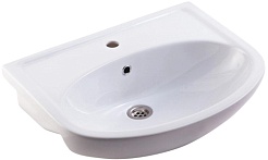 Mixline Тумба с раковину Алан 55 2 створки белая – фотография-4