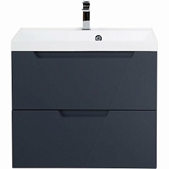 BelBagno Тумба с раковиной Vittoria 80 подвесная Grigio Opaco – фотография-2