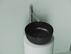 Ceramicanova Мебельная раковина Element 35 CN6073MB чёрный матовый – фотография-5