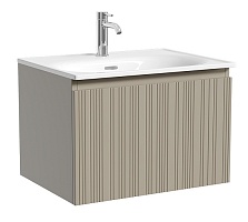 Sancos Тумба под раковину Code 60 c одним ящиком серая платина