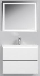 Am.Pm Мебель для ванной Gem 75 белый глянецевый с 2 ящиками – фотография-1