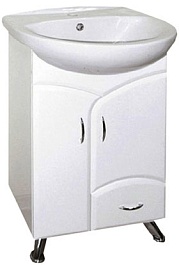 Misty Тумба для умывальника Антик 55 с 1 ящиком – фотография-1