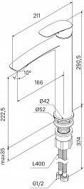 Milardo Смеситель для раковины чаши Rora RORWT01M01 – фотография-6
