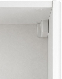 Vivon Пенал Atwood 35 L с корзиной белый матовый левосторонний – фотография-10