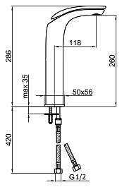 Webert Смеситель для раковины Aria AI830402015081 Talco – фотография-4