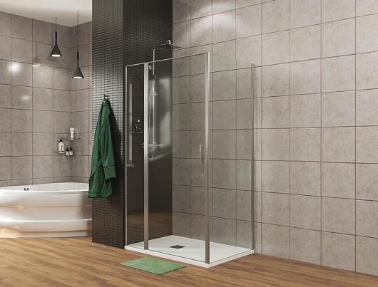 Allen Brau Душевой уголок Priority 90x100 3.31001.00/3.31019.00 хром – картинка-5