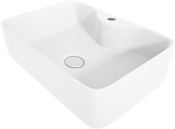 Teymi Раковина накладная Helmi S 48 T50296 белая матовая – фотография-1