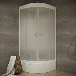 Triton Душевая кабина Лайт 90/90 В с полочкой Щ0000061850 – фотография-4