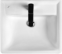 Onika Мебель для ванной Балтика-Квадро 55.11 Black L белая – фотография-10