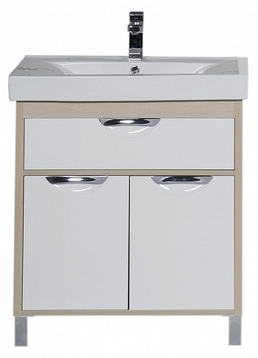 Aquanet Тумба с раковиной "Гретта 75" дуб – картинка-5