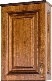 Водолей Шкаф подвесной Дубэлла 45 орех – фотография-1