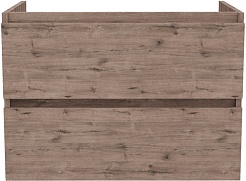 Teymi Тумба с раковиной Laina 70 подвесная дуб темный – фотография-6