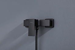 Aquatek Смеситель для душа Либра AQ1660MB матовый черный – фотография-2