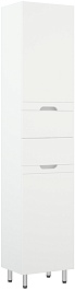 Corozo Шкаф пенал Лея 40 Z2 белый с б/к – фотография-1