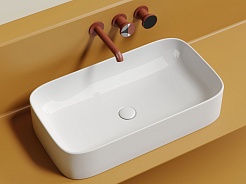 Ceramicanova Мебельная раковина Element 70 CN6054 белая – фотография-2