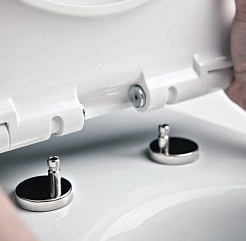 Esbano Сиденье для унитаза Amapola черное матовое – фотография-5