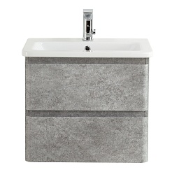 BelBagno Тумба с раковиной Albano-Cer 60 подвесная Cemento Verona Grigio – фотография-2