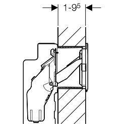 Geberit Крышка с контейнером DuoFresh Stick 115.062.21.1 для гигиенических таблеток – фотография-2