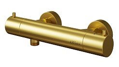 Paini Смеситель для ванны и душа Cox 78PJ511TH с термостатом, брашированное золото – фотография-1