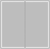 Mixline Зеркальный шкаф Вектор 80 белый