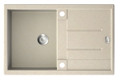 Zorg Кухонная мойка "GraniT" GZR-7850 EXORO песочный – фотография-1