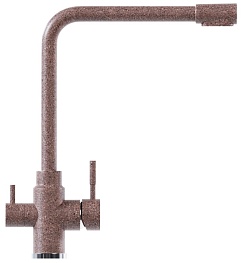 Mixline Смеситель для кухни 35k ML-GS13 (307) терракотовый – фотография-3