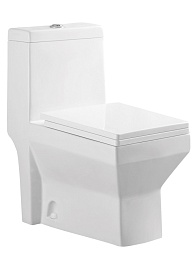Stella Polare Унитаз-моноблок напольный Бургос KN6184000 белый – фотография-1