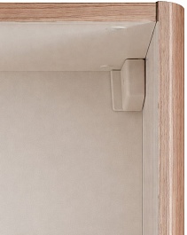 Vivon Пенал Atwood 35 L с корзиной дерево левосторонний – фотография-10