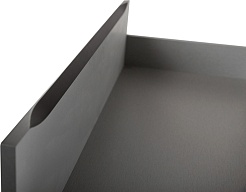 Cezares Тумба под раковину Relax 80 подвесная оружейная сталь – фотография-9