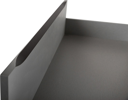 Cezares Тумба под раковину Relax 80 подвесная оружейная сталь – картинка-9