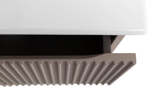 BelBagno Тумба с раковиной Uno 60 подвесная Бежевый матовый с раковиной BB-8099-60 – картинка-7