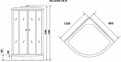 Niagara Душевая кабина NG-33394L – фотография-3