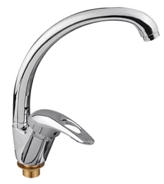 Frap Смеситель для кухни H02 F4102-2 – фотография-1