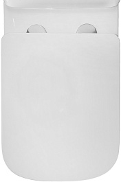 Azario Унитаз-компакт Kashmir AZ-9143S безободковый с бачком с сиденьем микролифт белый – фотография-10