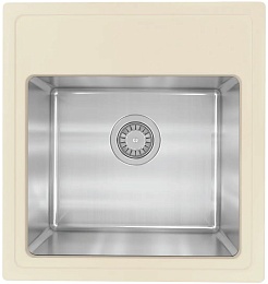 Florentina Мойка кухонная Комби 480 шампань – фотография-1