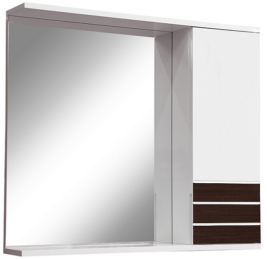 Stella Polare Мебель для ванной Алисия 80 венге – картинка-3