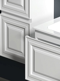 Sancos Тумба с раковиной Very 80 bianco раковина Grace 81 CN7012 – фотография-6