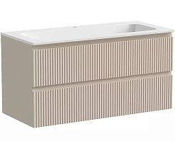 Sancos Мебель для ванной Snob R 100 beige soft – фотография-3