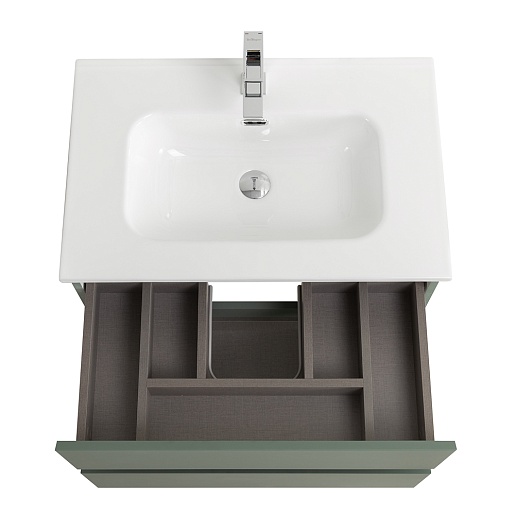 BelBagno Тумба под раковину Kraft 60 подвесная Еловый матовый – фотография-8