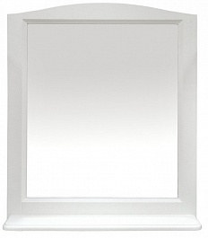 Misty Зеркало для ванной Лувр 75 белое – фотография-1