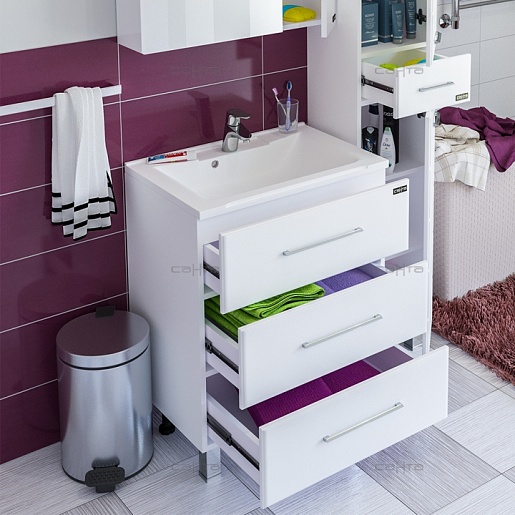 СанТа Тумба для умывальника Омега 65 напольная – картинка-3